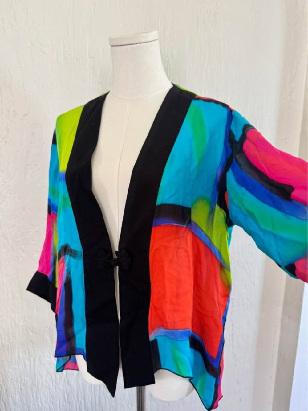 100% Silk Kimono style Top by SIMPLY SILK